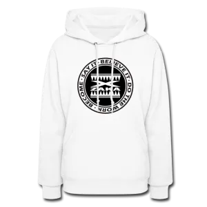 XZAKA - Women "Say it-Believe it" Motivational Hoodie -W5031