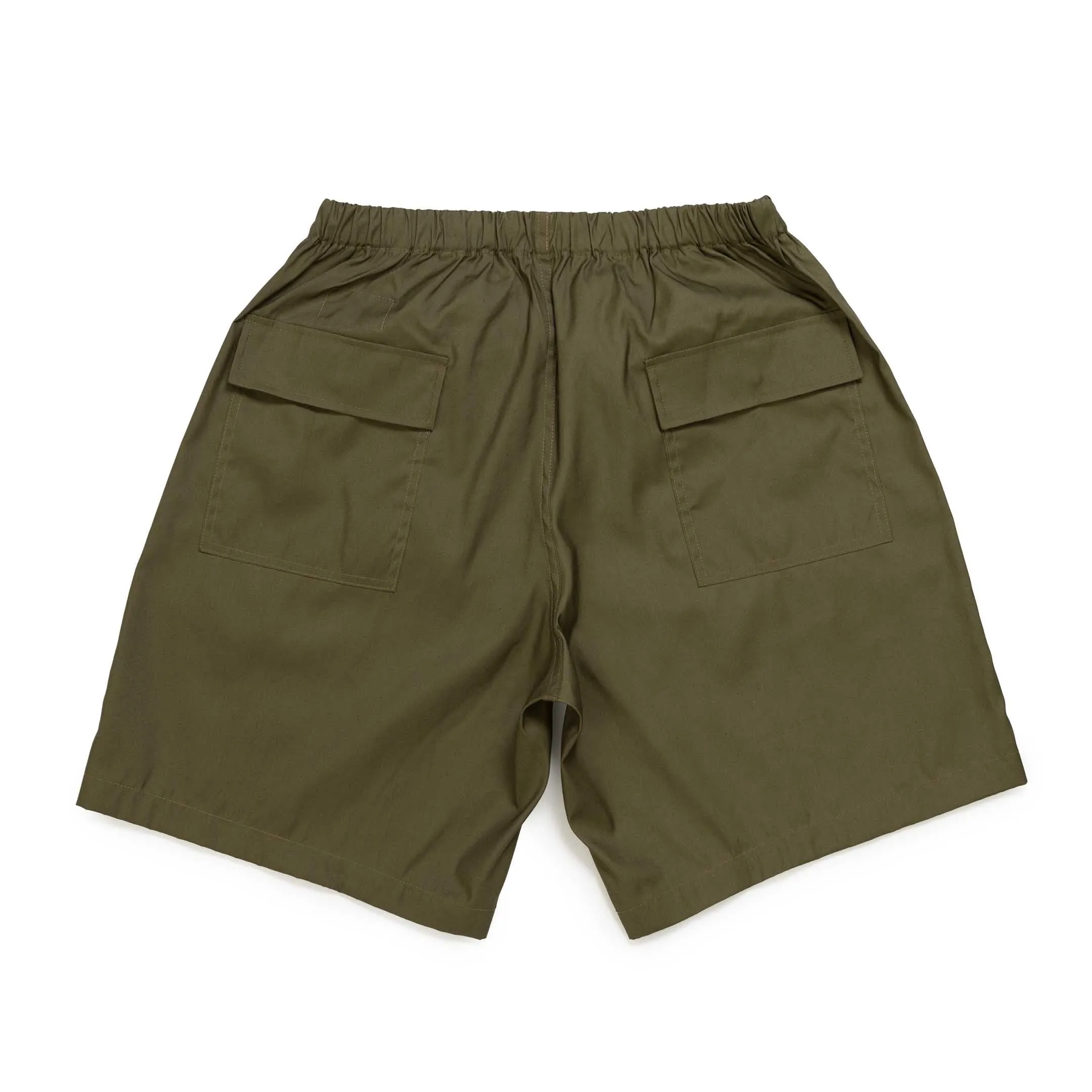 Yankshire Arctic Shorts Vintage Poplin Olive Drab