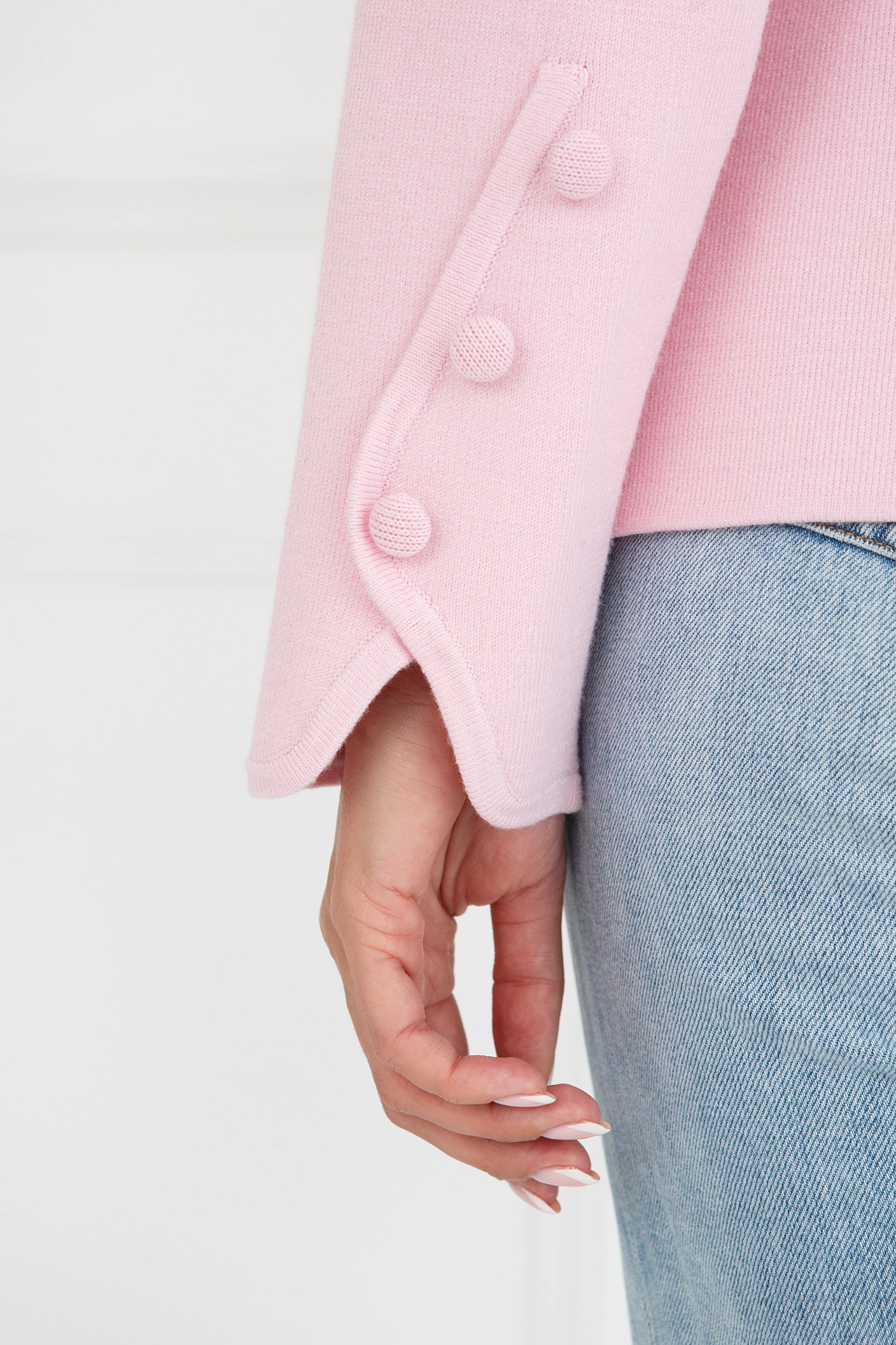 SoftLining "The Clara" - Wave Cardigan (Pink)