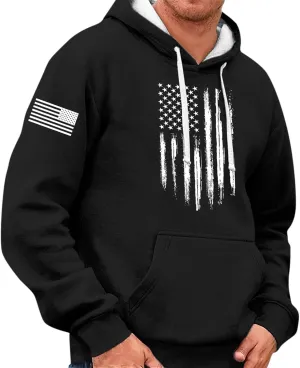 Ymosrh Men's Graphic Hoodies Pullover Hooded Sweatshirt With Kange Pocket Hoodies, M-4XL