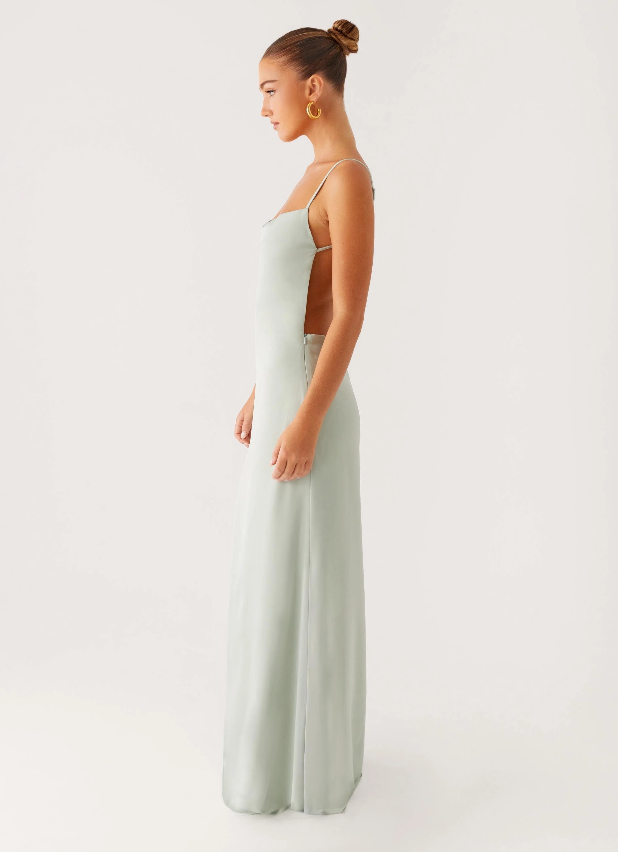 Simple Mood Yves Maxi Dress - Mint