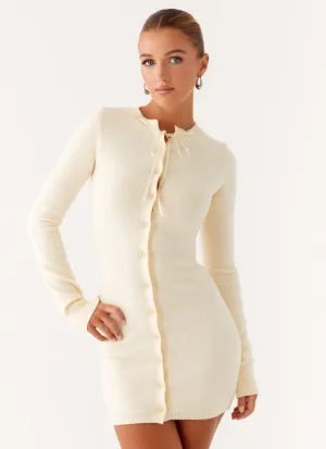 Best-Seller Zaffia Knit Mini Dress - Ivory