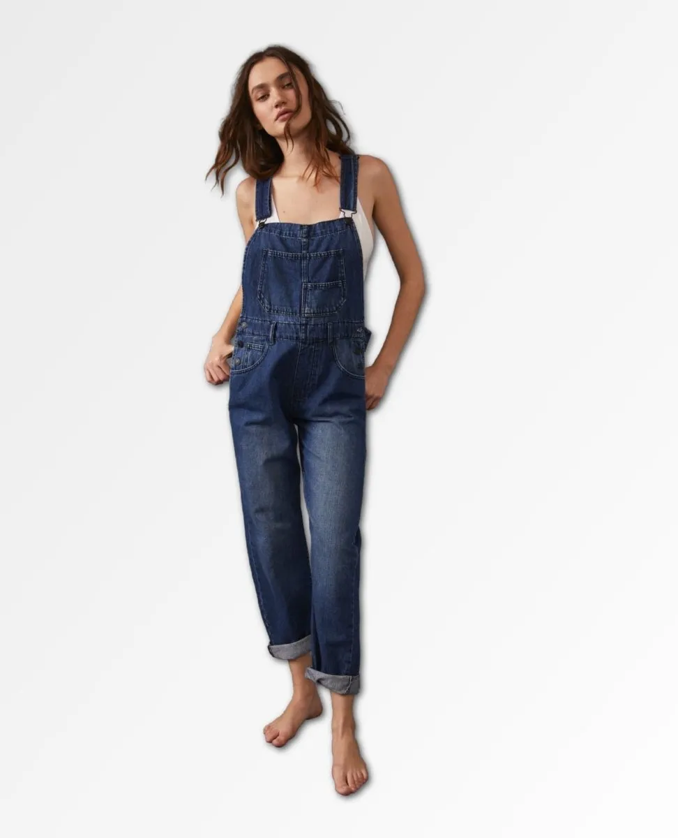 Ziggy Denim Overalls Inky Indigo