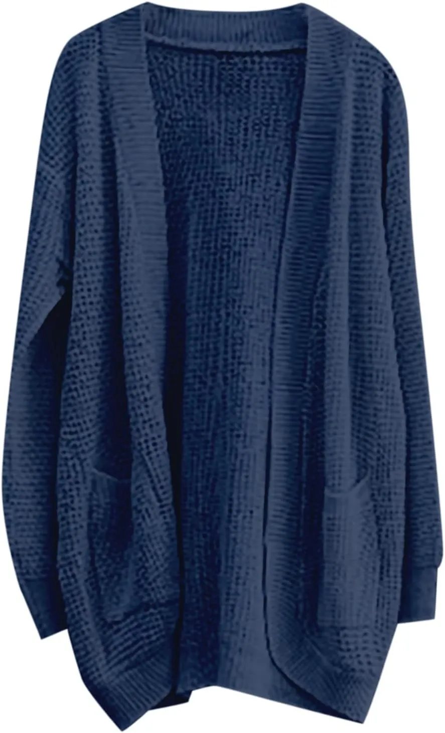 ZYXTIM Womens 2024 Long Sleeve Chunky Cable Knit Fall Cardigans Sweaters Plus Size Open Front Warm Outwear Coats with Pockets